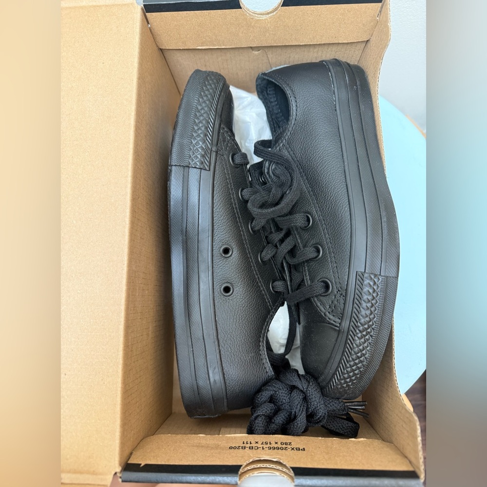 Converse chuck Taylor all star - leather black 6W